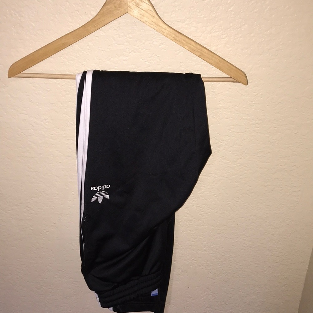 Black Adidas Swear Pants